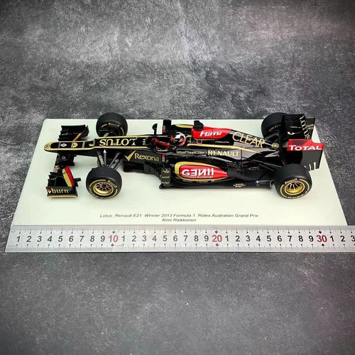 1/18 Lotus Renault E21 F1 Model Winner Australian GP 2013 #7 Kimi Raikkonen Rare - Picture 12 of 13