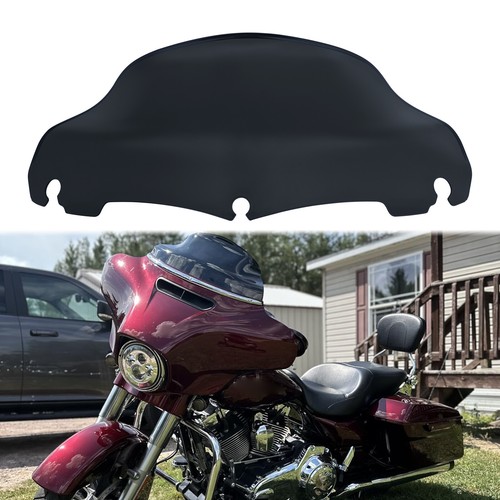 7-Inch Wave Windshield For Harley Touring / Electra / Street Glide / Tri Glide (2014-2021) – ABS Plastic, Easy Install