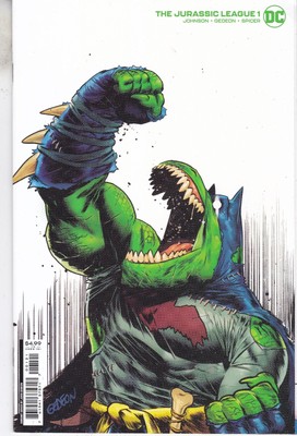 DC COMICS JURASSIC LEAGUE #1 JUL 2022 GEDEON VARIANT FAST P&P SAME DAY DISPATCH