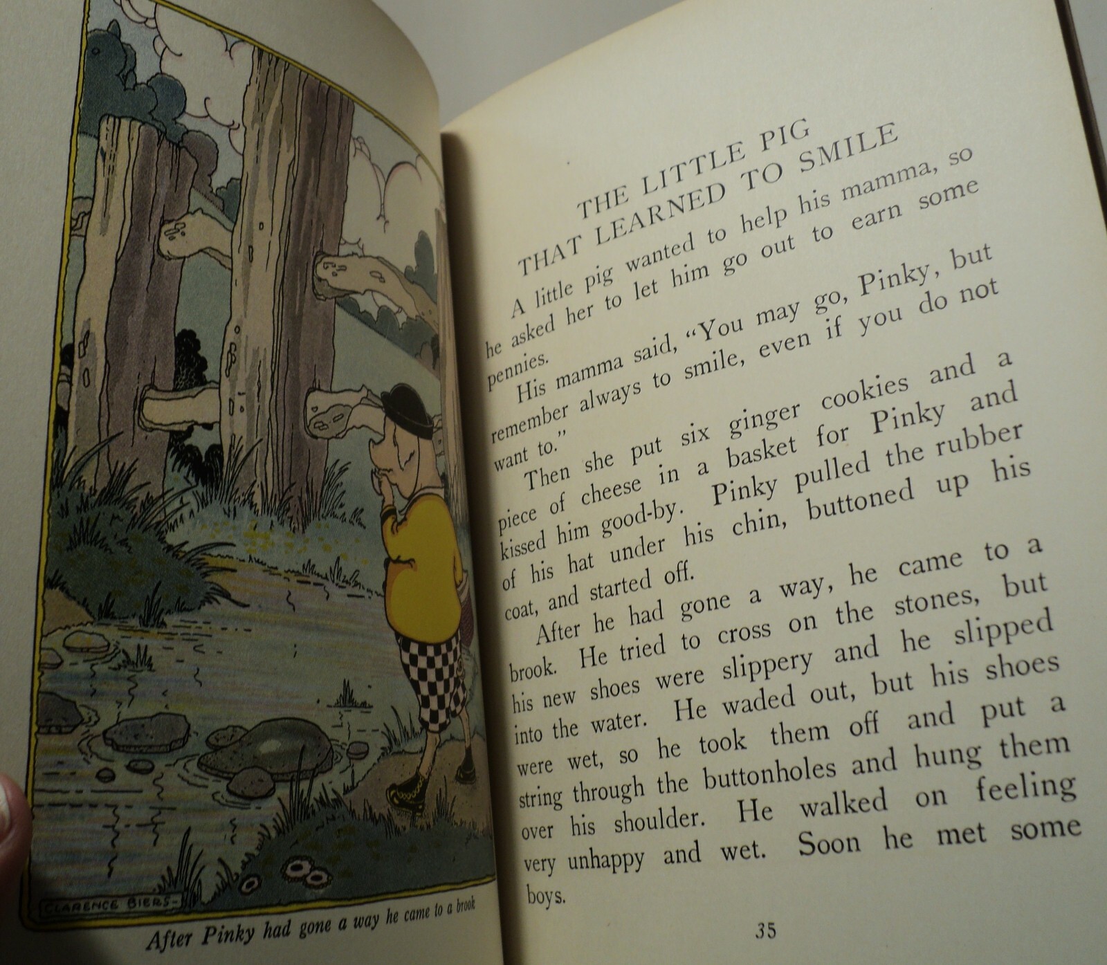 The Little Pink Pig and the Big Road by Jasmine Stone Van Dressler 1934 eBay