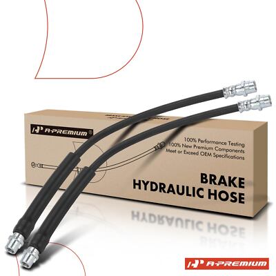 A-Premium 2x Rear Brake Hydraulic Hose for Chevrolet Trax 2013-2022 L4 1.4L