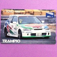 Carte livre prépayée HONDA Civic EK TRAMPIO TOYO TIRE JDM voiture japonaise