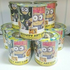 ART ACTIVITY CAN DESPICABLE ME3 MINIONS-PAINT COLOR STICKER