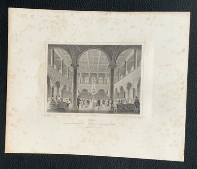 STAHLSTICH   EMS  KURSAAL   1862