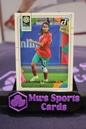 Fatima Tagnaout RC 2023 Donruss FIFA Womens World Cup 2023