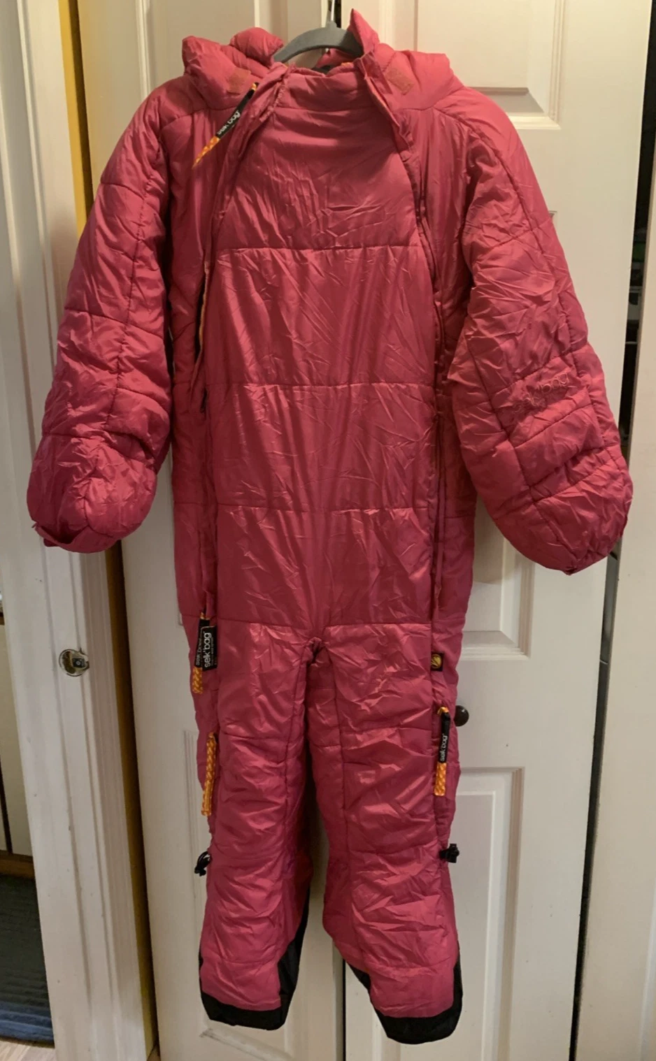 Selk'Bag Pink Sleeping Bag Suit Camping Festival-Size Kids K1 (max height 140cm)