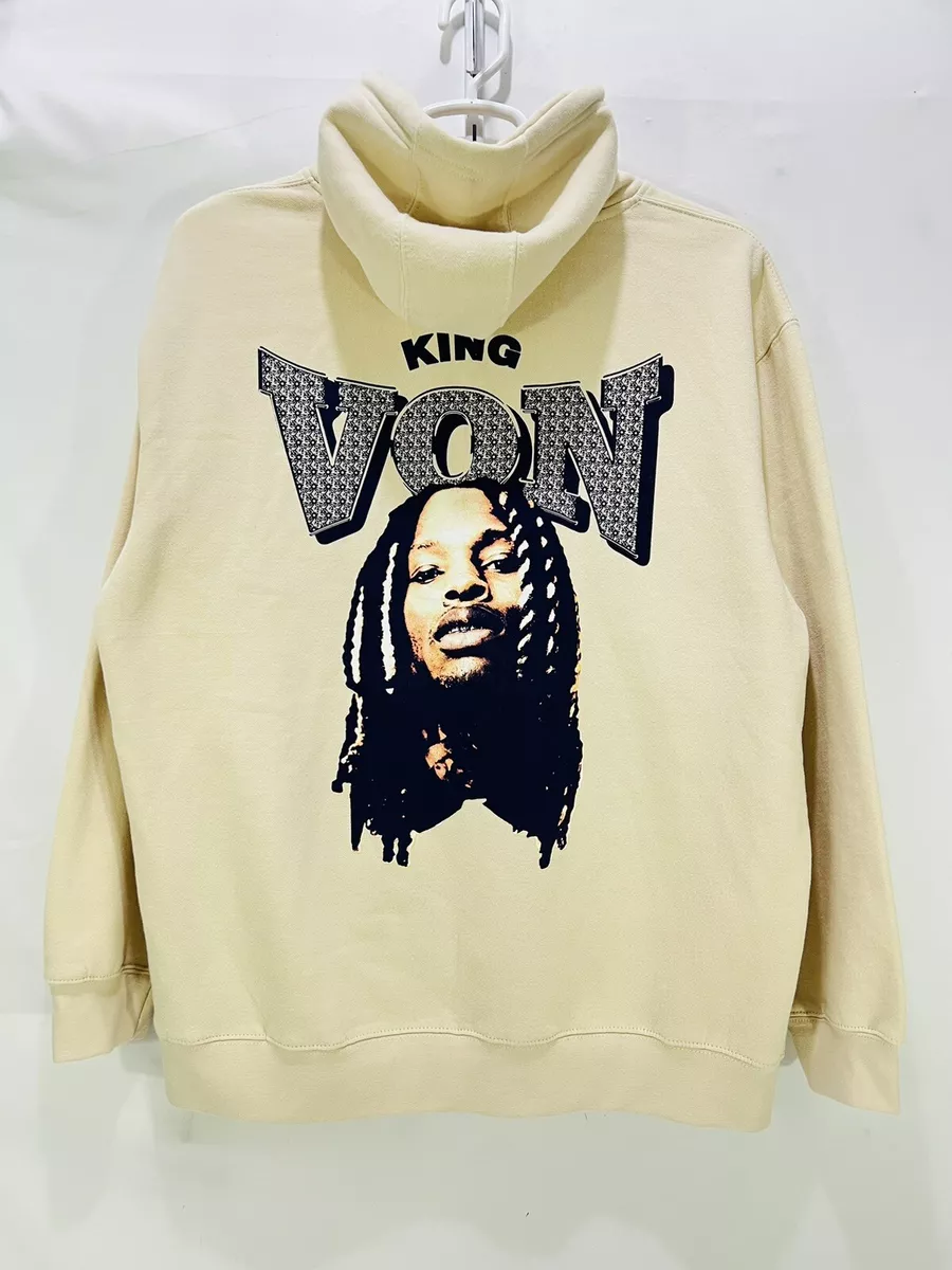 King Von Hoodie Sweatshirt New NWD Size Medium M RARE