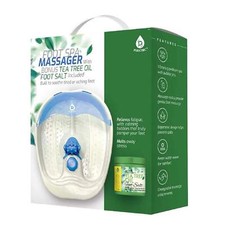 Foot Spa Massager with Tea Tree Oil Foot Salt Scrub Warming Function 