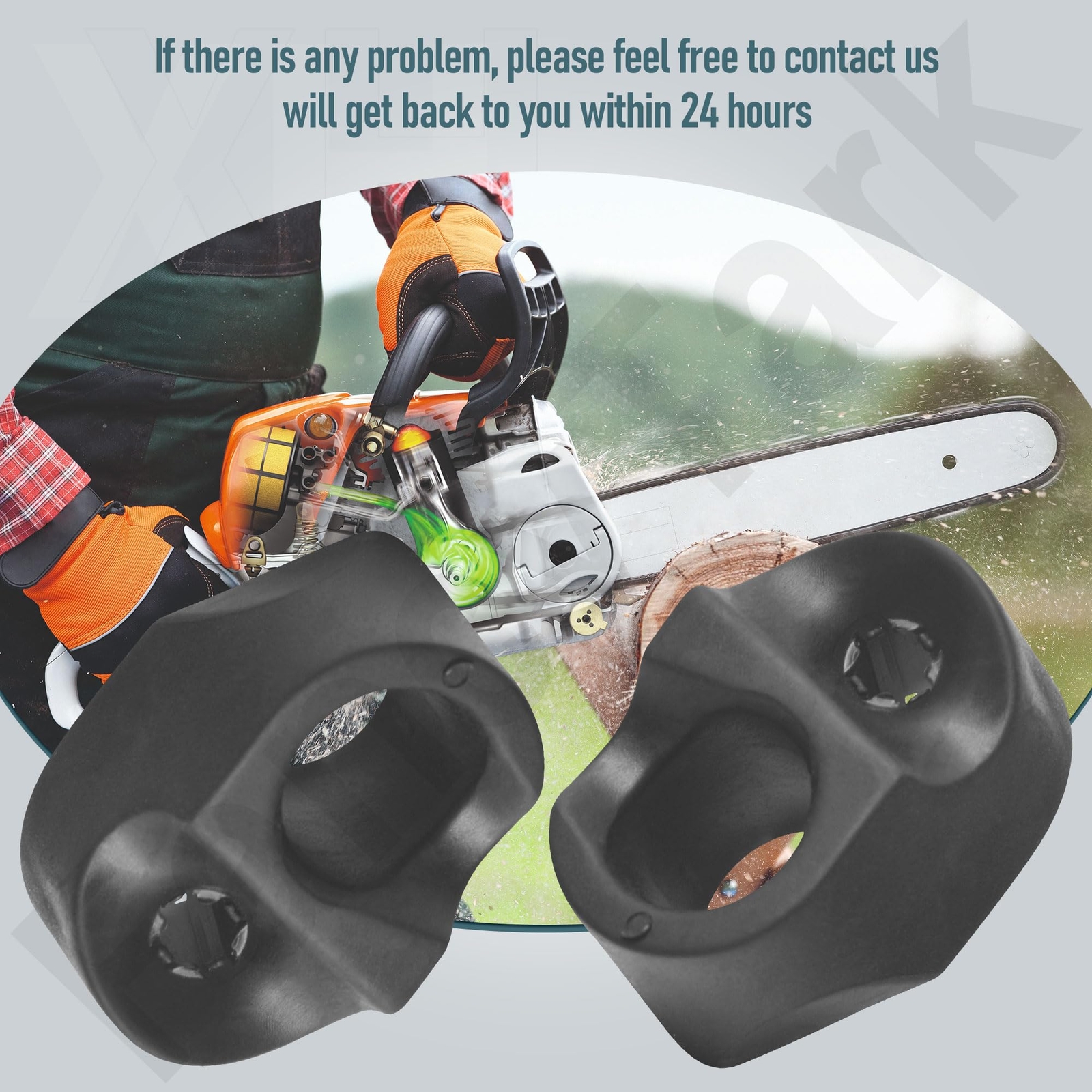 2 Pack 1128-891-8600 Chainsaw Scrench Holder for Stihl MS460 MS440 044 046...