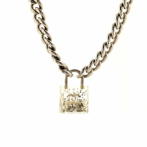 Chanel CC Oversized Padlock Chain 