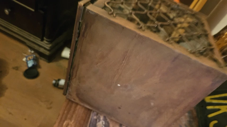 ¡Muy pesado! Linterna de Cobre Rústica Original Lados de Vidrio Real Perfecto Estado  Foto 4 de 4