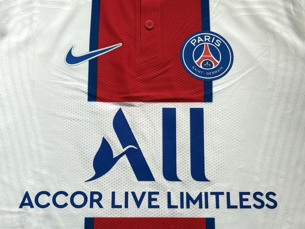 2020/21 PSG Authentic Away Jersey #10 Neymar Jr XL Nike Vapor
