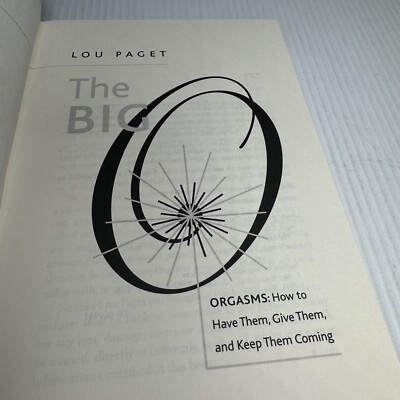 Rare 2001 First Edition First Print The Big O By Lou Paget