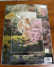 Candamar Designs, An Angel's Tenderness, Embellished Cross Stitch Kit NEW