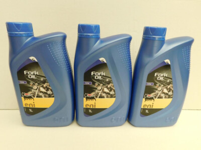 7,63 /l ENI Fork oil SAE 7,5W 3 x 1 Liter Gabelöl