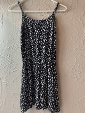Forever 21 Juniors Womens Dress Size XS Fit & Flare Black Spaghetti Strap