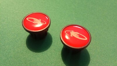 Paar rote Lenkerkappen LIZARD SKINS - Neu
