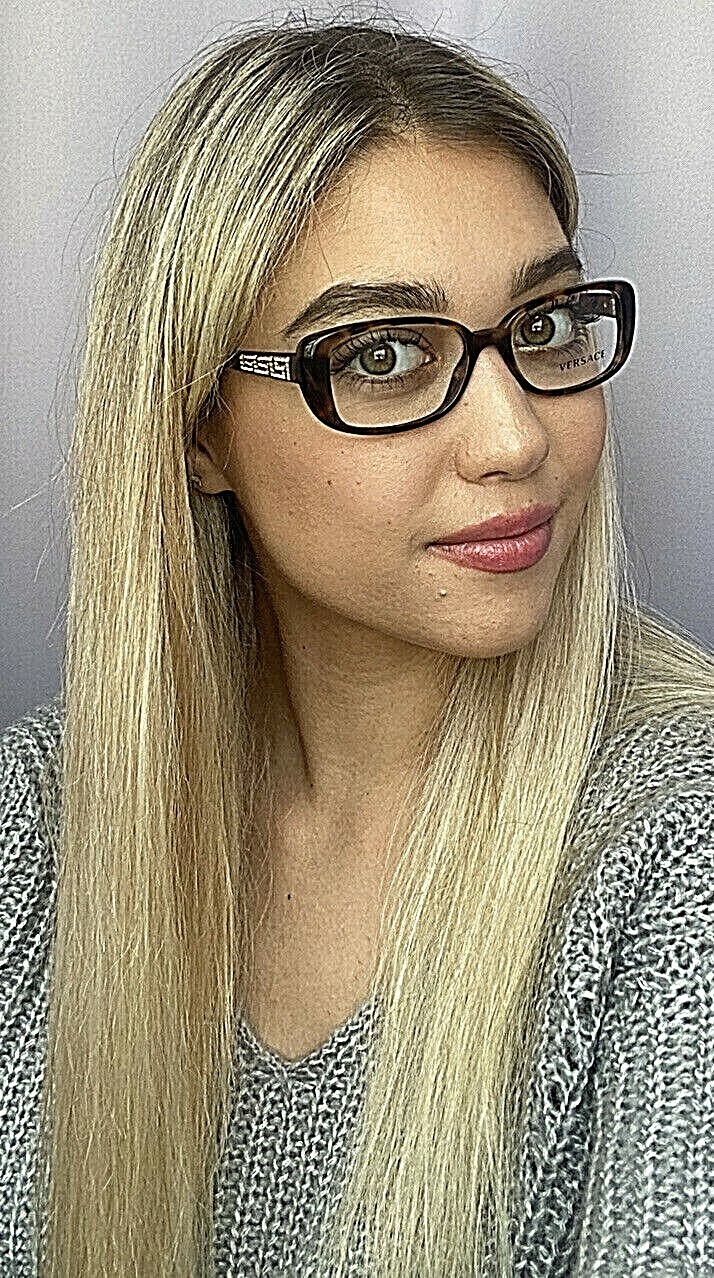 Authentic Versace Mod. 3178-B Tortoise 51mm Women's Eyeglasses Frame Italy #8 thumbnail 7