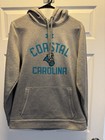 Coastal Carolina Chanticleers Under Armor Cold Gear Hoodie Men Sz Small — photo 1