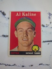 1958 Topps - Al Kaline #70 Player Name in White