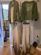 Green Song Dynasty Style Hanfu 5-Piece Traditional Chinese Outfit Set