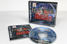 Mega CD Snatcher Replacement Packaging Set w/ Display Disc – No Game