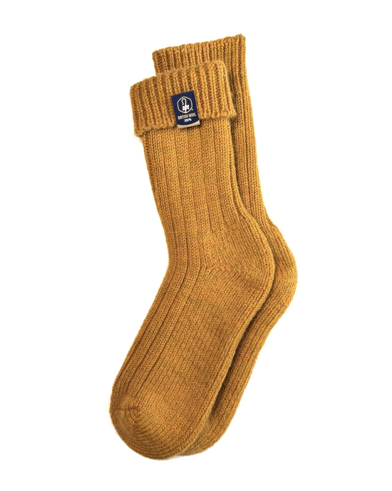 100% British Wool Boot Socks – Mustard Yellow | Men's Luxury Wool Socks UK 8-12
Opens in a new windo