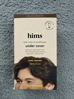 hims Under Cover Hair Color & Conditioner Dark Brown 5 fl oz