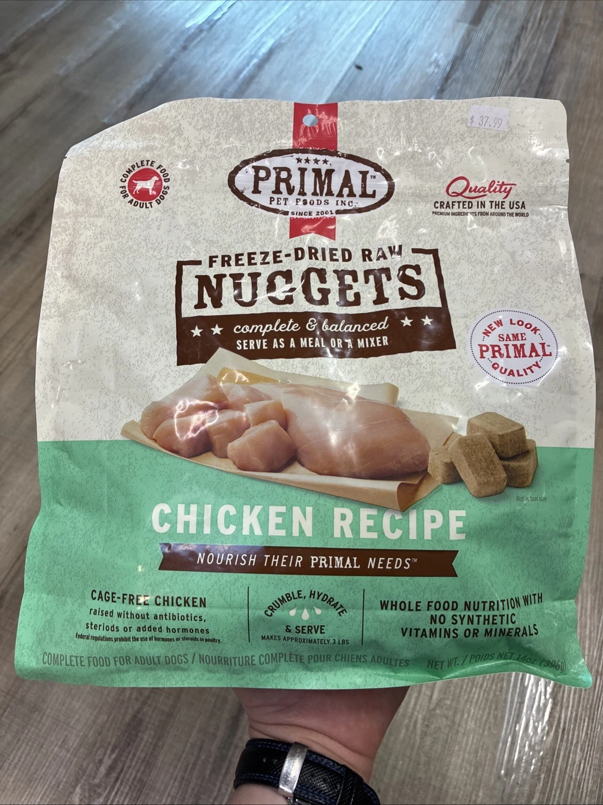 Primal Freeze-dried Dog Food Chicken Recipe 14oz