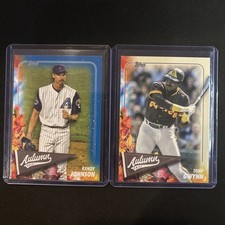🔥2x Tony Gwynn & Randy Johnson 2024 Topps Update “Autumn Tales” BOTH
