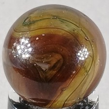 Small Jabo Swirl Marble .52 Inches Near-Mint Condition Combined Shipping