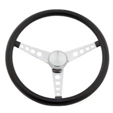 Grant 277 Steering Wheel - Classic - 15 In - 3-12 In Dish - 3-spoke - Black Grant 277 Steering Wheel - Classic - 15 In - 3-12 In Dish - 3-spoke - Black
