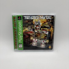 Twisted Metal Ps1 Greatest Hits Playstation 1 Complete CIB Tested