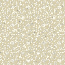 Small Flowers on Natural PVC Vinyl Wipe Clean Oilcloth Tablecloth