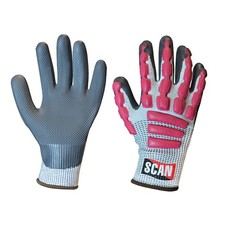 Image of Scan T5000 Anti-Impact Latex Cut 5 Gloves - XL (Size 10)