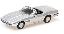 Minichamps 1/87 HO Maserati Ghibli Spyder (1969) Silver 870123030