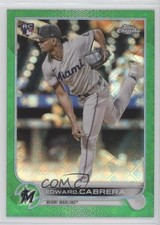 2022 Topps Chrome Logofractor Edition Green Refractor 88/99 Edward Cabrera 1m8