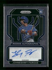2022 Panini Prizm #RA-JF Johneshwy Fargas Rookie Autographs Auto