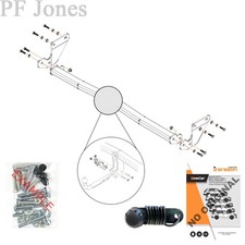 Aragon Towbar for Hyundai i30 Hatchback 2017-2018 - Swan Neck Tow Bar