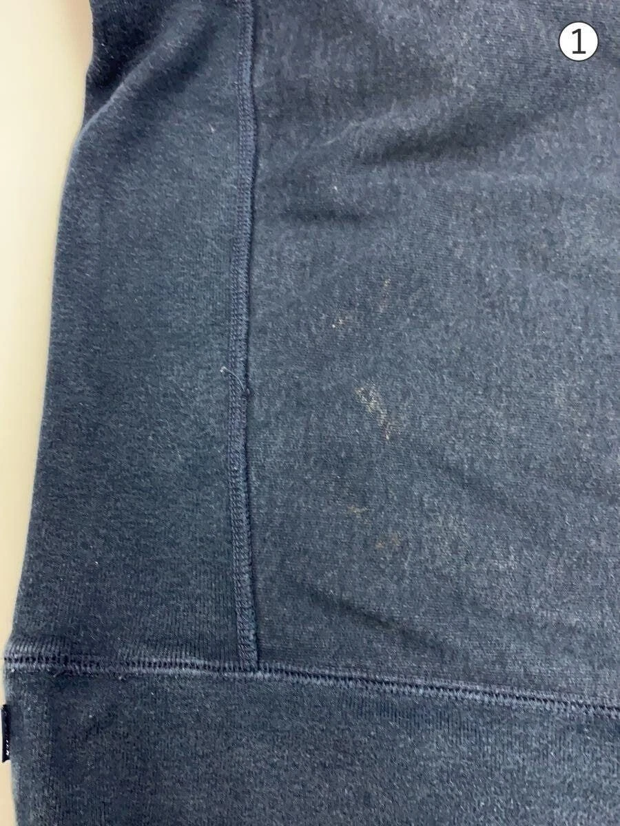 Supreme Felpa con Cappuccio M Cotone Navy RN101837 CA32812 Usata