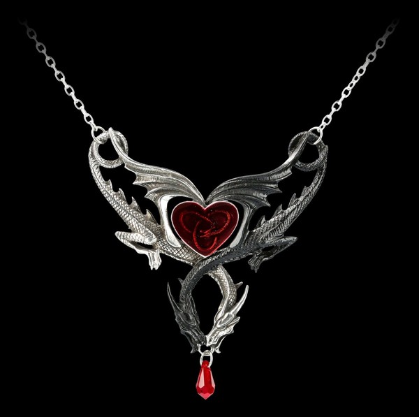 Alchemy Drachen Halskette - The Confluence Of Opposites By Alchemy, Vampir Kette-image