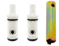 1224 Replacement Cartridge Kit for Two Handle Faucets,Faucet Cartridge Replac...
