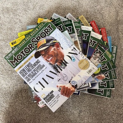 MOTORSPORT MAGAZINE COMPLETE 2015 COLLECTION COLLECTORS ITEMS