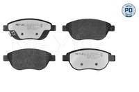 Meyle Bremsbelagsatz, Scheibenbremse MEYLE-PD: Advanced Perform 025 239 8119/PD