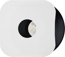 Premium Anti-Static Vinyl Record Sleeves - 12" Round, 10 Pack, Acid Free