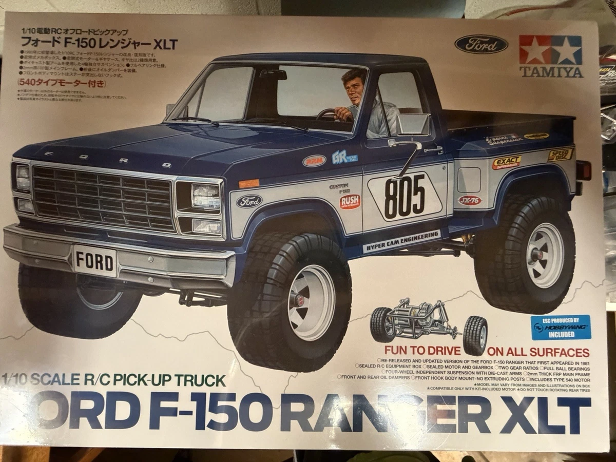 Tamiya F-150 1:10 Scale Hobby RC Car, Truck & Motorcycle Models