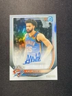 2025-26 Topps Bowman Chrome Autograph Ajay Mitchell /499 Refractor #BCA-AL RM90