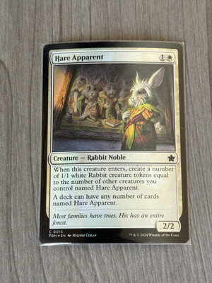 MtG - Hare Apparent - Foundations (Foil)