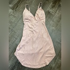 Windsor Baby Pink Suede Dress Size Medium