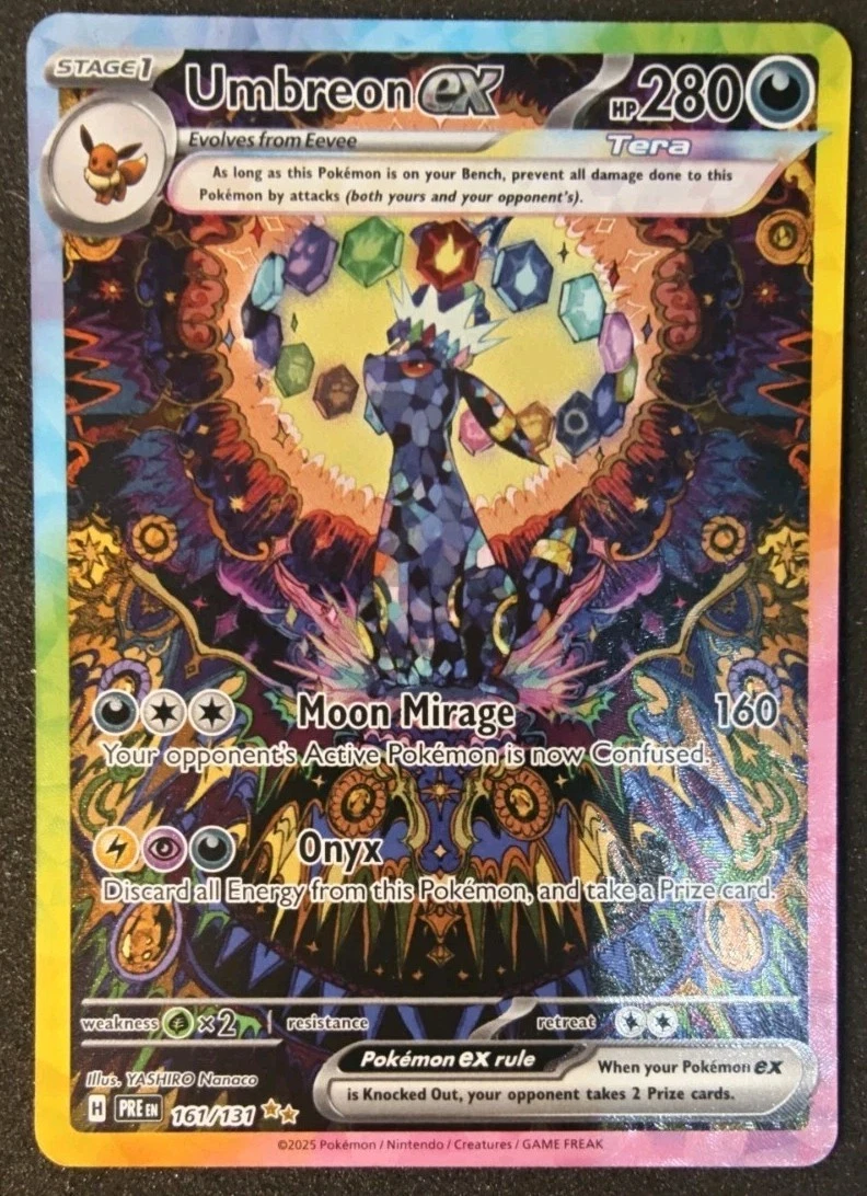 Umbreon EX 161/131 英語版 Umbreon ex 161/131 Prismatic Evolutions for sale | eBay